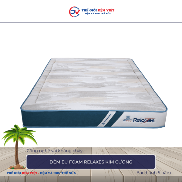 Đệm Eu Foam Relaxes Kim Cương 2